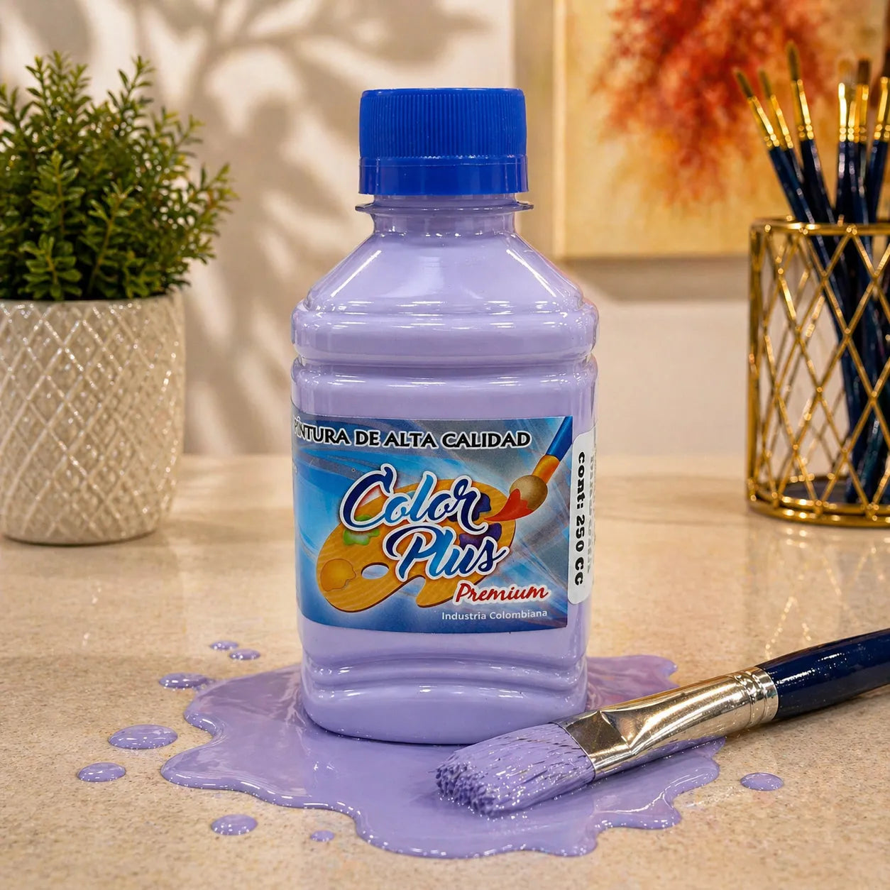 PINTURA ACRILICA LILA 250 ML