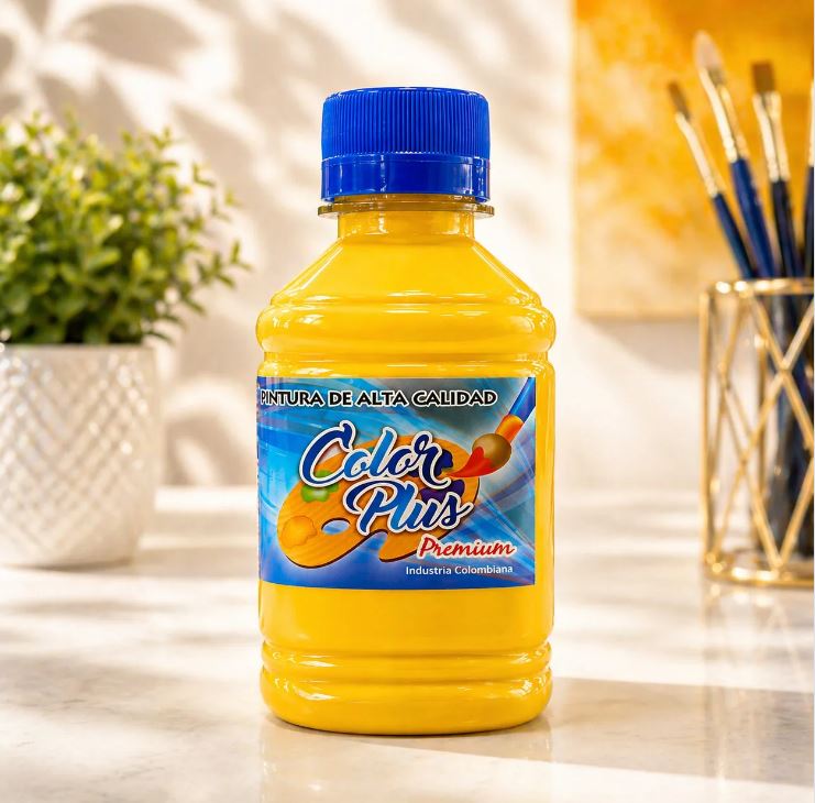 PINTURA ACRILICA AMARILLO 250 ML