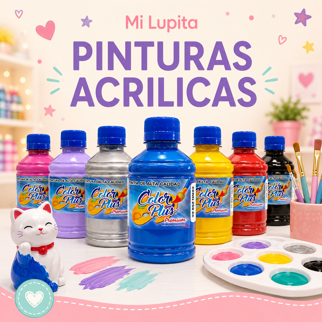 PINTURA ACRILICA X 250 ML