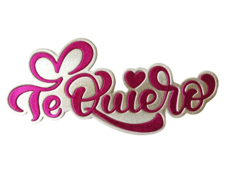 TROQUEL PLANO TE QUIERO