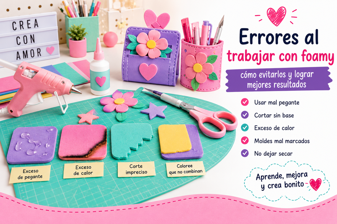 Errores al trabajar con foamy: cómo evitarlos y lograr mejores resultados