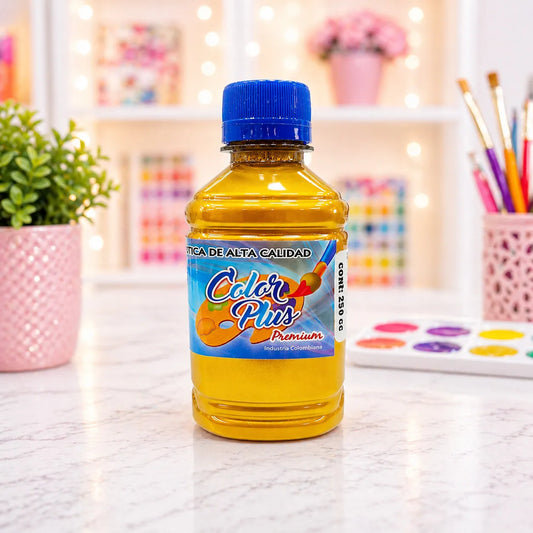 PINTURA ACRILICA DORADA 250 ML