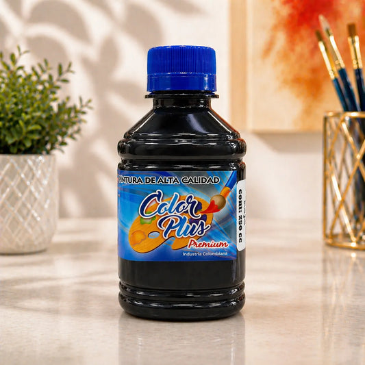 PINTURA ACRILICA NEGRO 250 ML