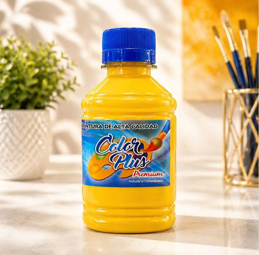 PINTURA ACRILICA AMARILLO 250 ML