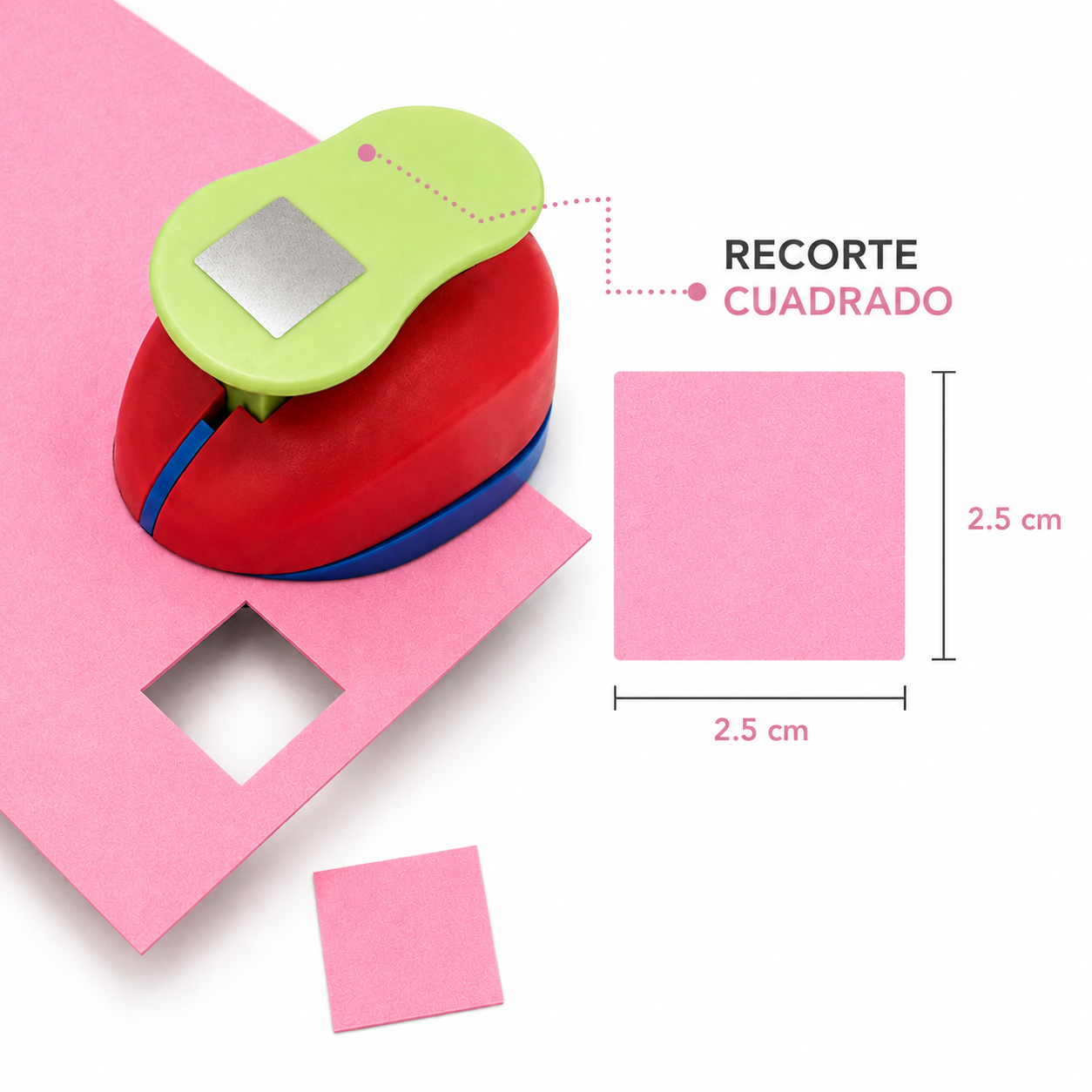 TROQUEL PARA FOAMY Y PAPEL - CUADRADO