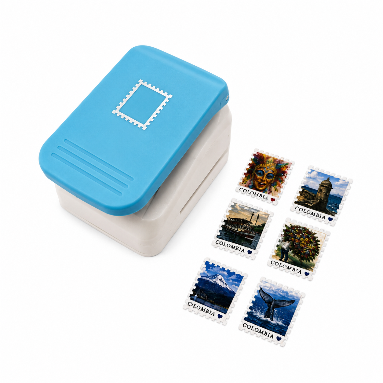 Troquel de Estampilla 2,5 × 3 cm