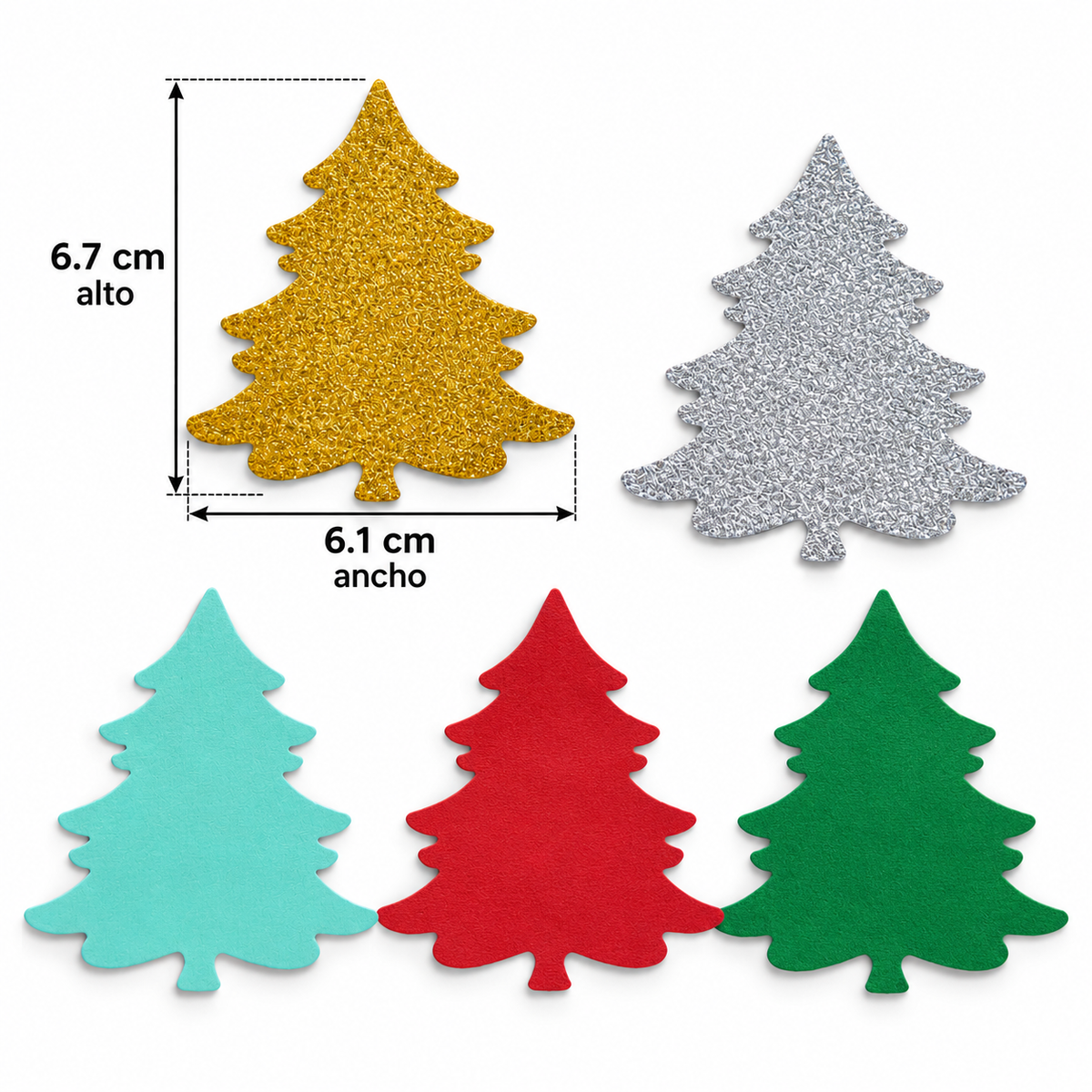 TROQUEL DE ÁRBOL DE NAVIDAD DE 3 PULGADAS
