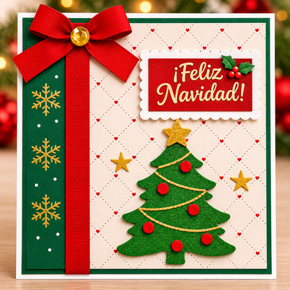 TROQUEL DE ÁRBOL DE NAVIDAD DE 3 PULGADAS