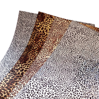 FOAMY METALIZADO ANIMAL PRINT