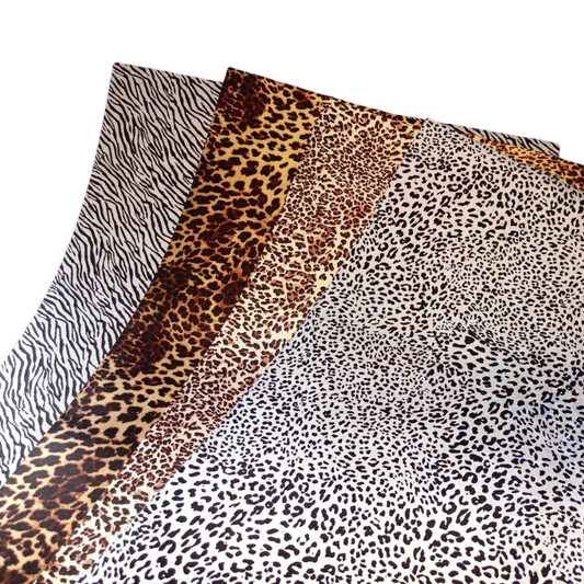 FOAMY METALIZADO ANIMAL PRINT